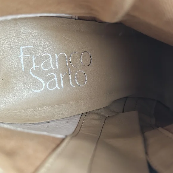 Franco Sarto Metallic / Jacquard Fabric Ankle Bootie — Women’s US 7 M - Tapestry - Picture 10 of 10